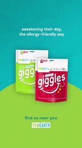 YumEarth Organic Sour Giggles Chewy Candy - Allergy Friendly (Top 9 Free), No Artificial Dyes, Non GMO, Gluten Free, Vegan Candy Snacks - 5 Ounce Bag (Pack of 1)