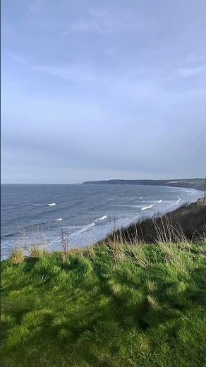 Filey Beach view from HavenPrimrose Valley Holiday Park #filey #fileybeach #yorkshire #england 02.04
