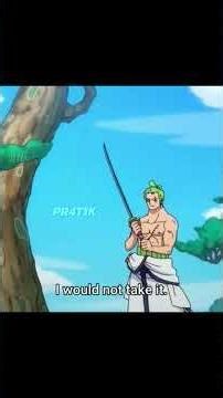 Zoro uses Enma for the first time...