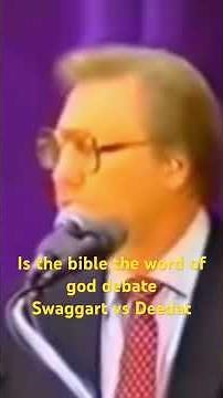 Debate between Jimmy Swaggart vs Ahmed Deedat is the bible the word of God