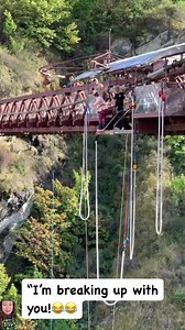 402 reactions | #bunjeejumping #adventuretime #scary #dangerous #dontdoit #reaction #intense #amazing | Maddy Waddy | Facebook