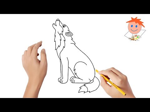 How to draw a wolf | Easy drawings
