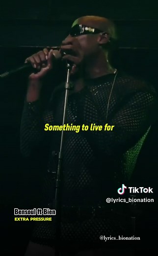 Bensoul ft Bien-Extra Pressure Lyrics Video