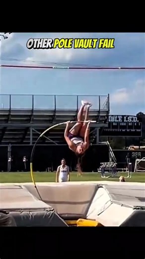 Last Pole Vault Fail Will Shock You #shorts #trending #fyp