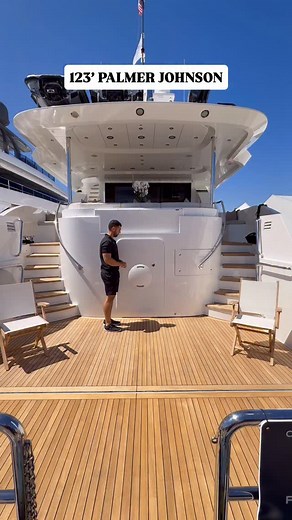 Stepping into the engine room aboard this 2006 Palmer Johnson 123’ Motor Yacht “INVICTUS” listed with @alliedmarine | Asking $5,495,000 #boatsgonewild #palmerjohnsonyachts #yachting | Boats Gone Wild