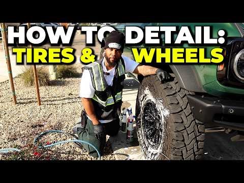Beginner Detailing Process For Tires & Wheels - Hunter's Mobile Detailing