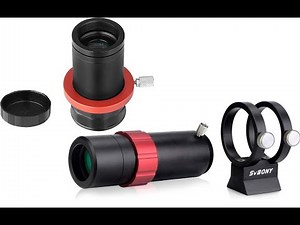 SVBONY SV905C camera and the SV165 guide scope