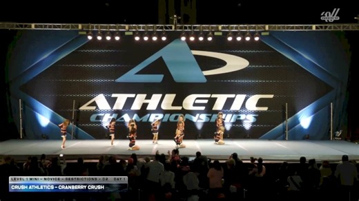 Crush Athletics - Cranberry Crush [2026 L1 Mini - Novice - Restrictions - D2 Day 1] 2026 Athletic Championships Atlanta Nationals
