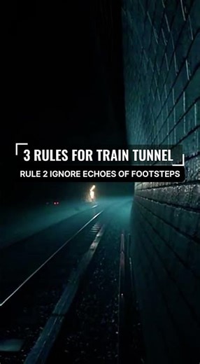 3 Rules for Surviving a Train Tunnel After Dark || #horror, #horrorstories, #scarystory, #shorts