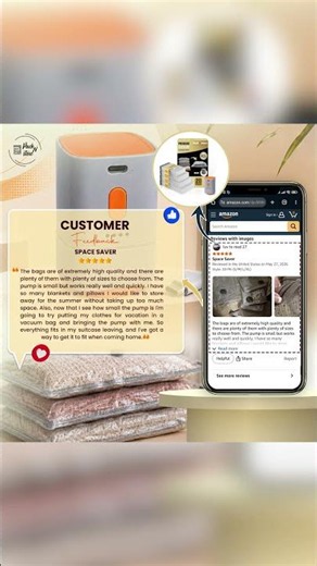 PackNstore 20-Pack Vacuum Storage Bags | Space Saver Review & Demo