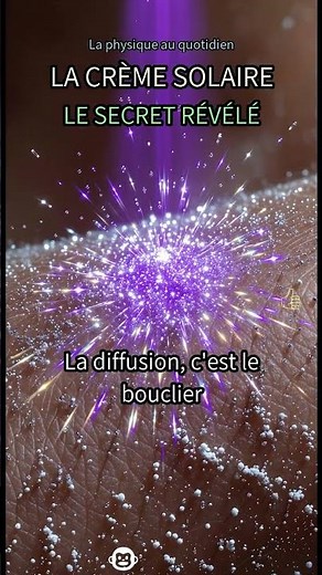 37. 🤯 Le SECRET des crèmes solaires DÉVOILÉ ! 🛡️ Comment elles VOUS SAUVENT la peau ? #ScienceE