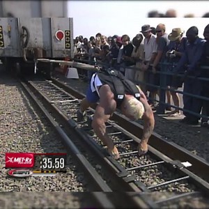1.1M views · 703 shares | As the length to pull the Train Car is extended for the finals, it proves too much for some Strongmen while others power through it! | SBD World’s Strongest Man | Facebook