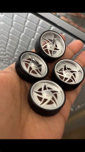 3D Printed Wheels for Model Car Kits