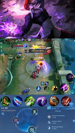 Chou’s combos are pure cosmic art. 🎨 #MLBB #Mobilelegends | Xyper Gaming