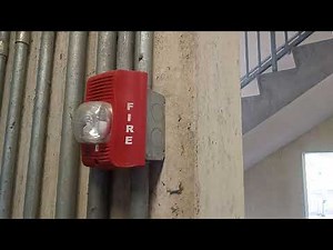 System Sensor P2RK SpectrAlert Advance Fire Alarm & Honeywell Fire-Lite Pull Station
