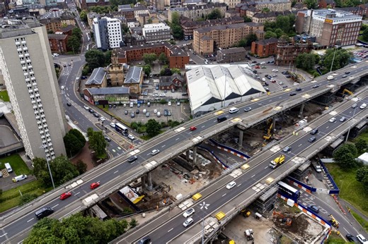 M8 Woodside viaducts repair delays