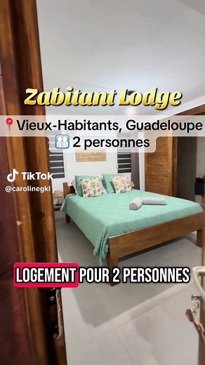 Zabitant Lodge 📍Vieux-Habitants, Guadeloupe 🧑‍🧑‍🧒‍🧒 2 personnes https://www.airbnb.fr/rooms/1382707403285539501?viralityEntryPoint=1&s=76 1 chambre 1 salon 1 salle de bain avec douche à l’italienne 1 cuisine équipée 1 jardin tropical #foryoupage❤️❤️ #fyp #villaguadeloupe #vacancesguadeloupe