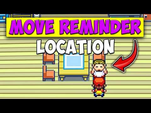 Here's How To Find The Pokemon Move Reminder in Pokemon Leaf Green and Fire Red!
