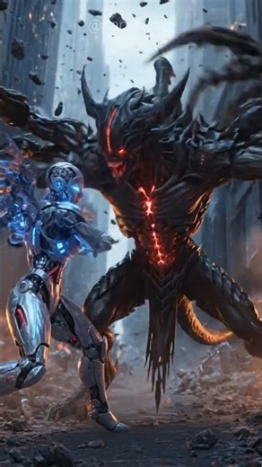 ALIEN vs ROBOT – Final Finishing Move | Cinematic Sci-Fi Battle 4K #viralstory #youtubeshorts