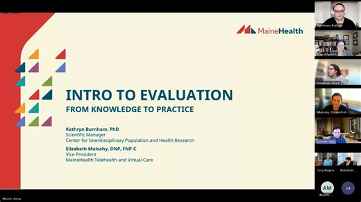 Lunch and Learn: Program Evaluation