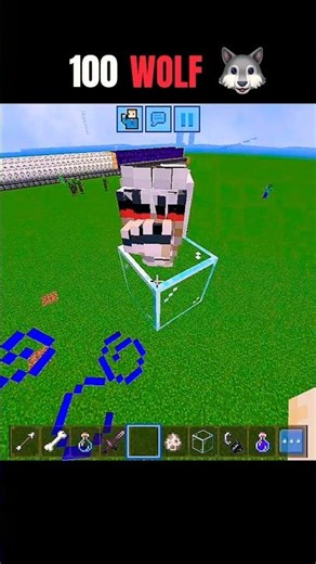 👉 100 Wolves vs One Anvil – The Saddest Minecraft Battle 💔