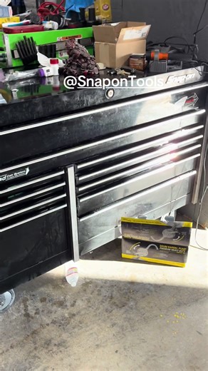 Snap-On Toolbox for Convenient Oil Changes