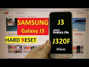 Hard reset Samsung J3 Сброс графического ключа samsung j320f