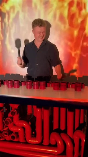 Kent! on Instagram: "Bringing the 🔥 #throughthefireandflames #rimbatubes #dragonforce #slapaphone #malletpercussion"