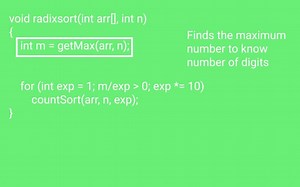 数据结构排序算法之基数排序演示