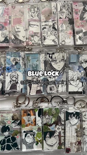 Blue Lock Keychain Release on Etsy