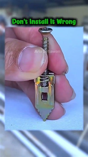 Correct installation method