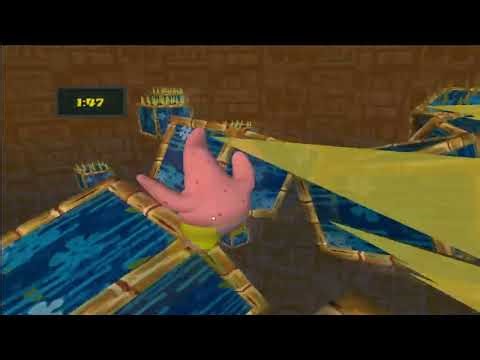 The Spongebob Squarepants Movie - All Floating Block Challenges [No Deaths, No Damage]