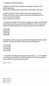 (Assertion and Reasoning type)Assertion (A): At the time of a... | Filo