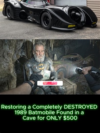 Restoring a Damaged 1989 Batmobile Discovery