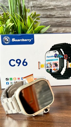C96 Ultra 5G Android Watch Unboxing, 6GB RAM, PTA Approved & Rotating Camera! #androidwatch #5gwatch