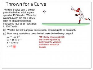 How to solve Rotational Kinematics problems