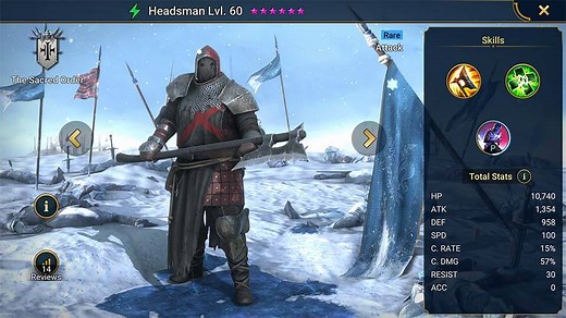 Headsman - HellHades - Raid Shadow Legends
