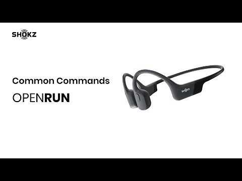 Shokz OpenRun | Commands
