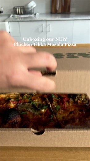 Delicious Chicken Tikka and Eggplant Pizza at Whole Foods Market