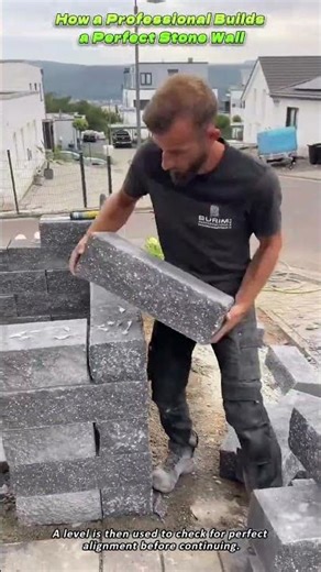 How a Professional Builds a Perfect Stone Wall