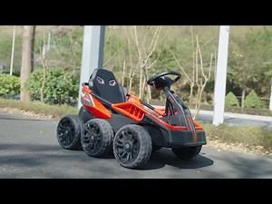 FanttikRide 24V 6x6 Ride on UTV for Kids | Ideal Gift for Kids Ages 3+