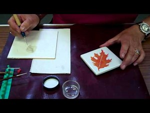 Porcelain Painting - Trailing I-Relief by Jackie Halhead, UK