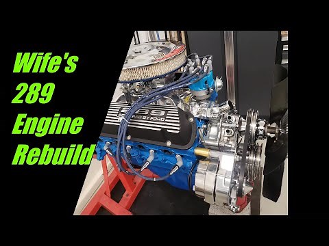How my Wife Build a 289 Ford Engine/Camshaft, Cylinder Heads