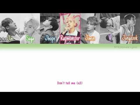 BTS (防弾少年団) – RUN (Japanese Ver.) Lyrics (color coded)