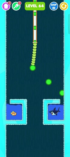 Save The Fish All 64 Level Android,ios Gameplay New Update #shorts #savethefish