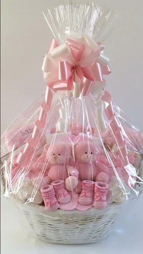 Diy Baby Basket | Its A Girl