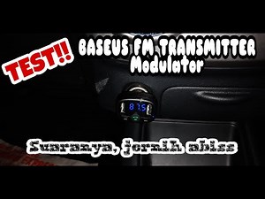 Test Baseus FM Transmitter Modulator, Kualitas Jegerr