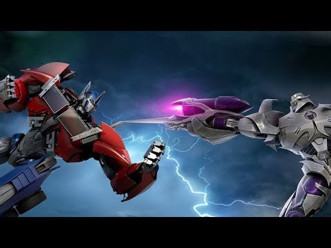 Transformers optimus prime vs Megatron stop motion especial 2k subscriptores