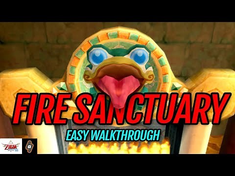 EASY Walkthrough Fire Sanctuary | The Legend of Zelda Skyward Sword HD