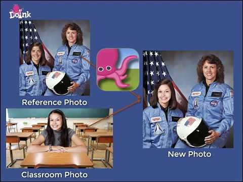 How to easily create a Green Screen Photo using the Masking Tool in the Green Screen by Do Ink app